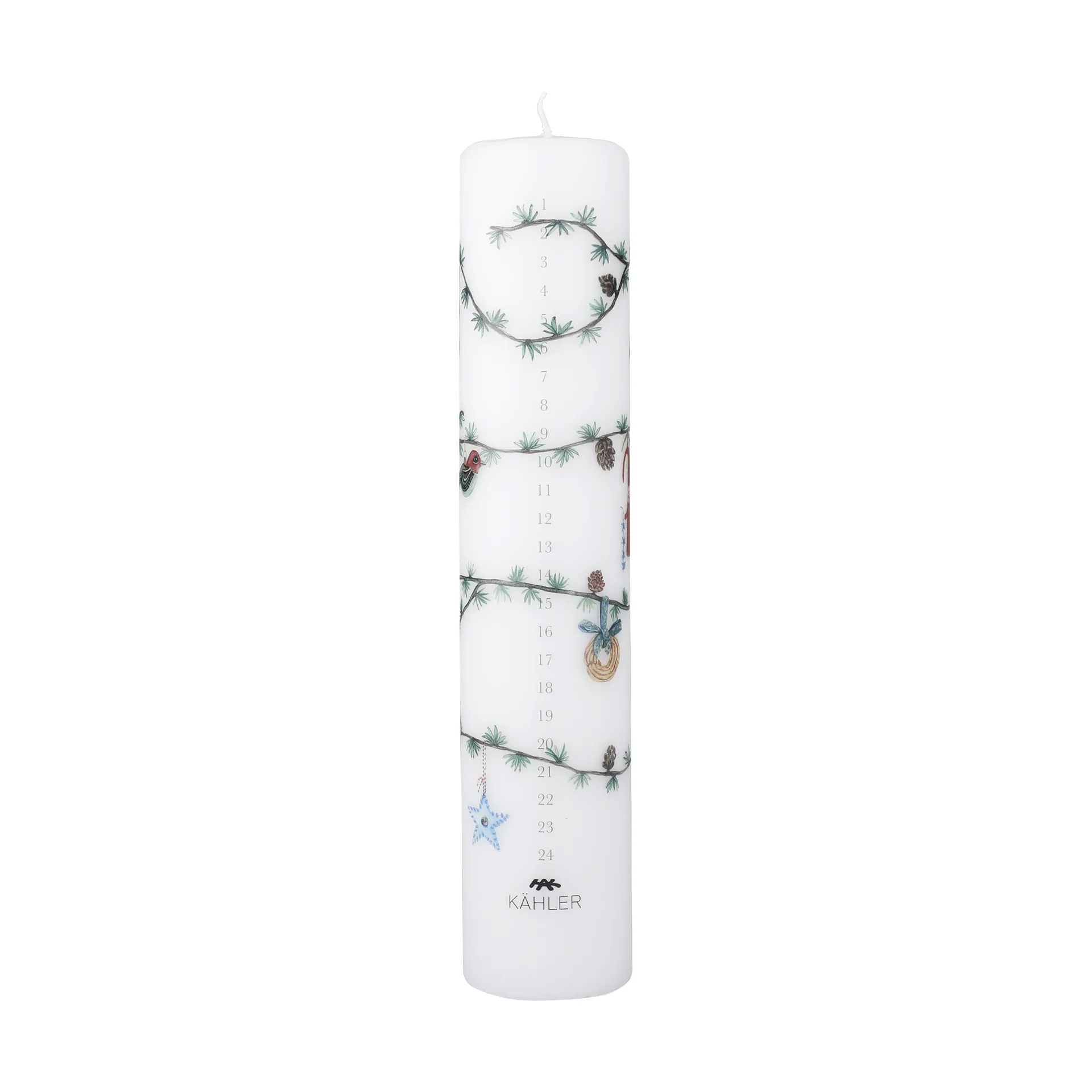 Hammershøi Christmas Adventskerze Ø5 cm, 2026 Kähler