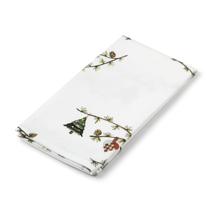 Hammershøi Christmas Stoffserviette 45 x 45cm 4er Pack, Weiß Kähler
