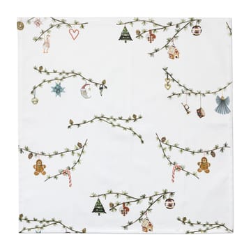 Hammershøi Christmas Stoffserviette 45 x 45cm 4er Pack - Weiß - Kähler