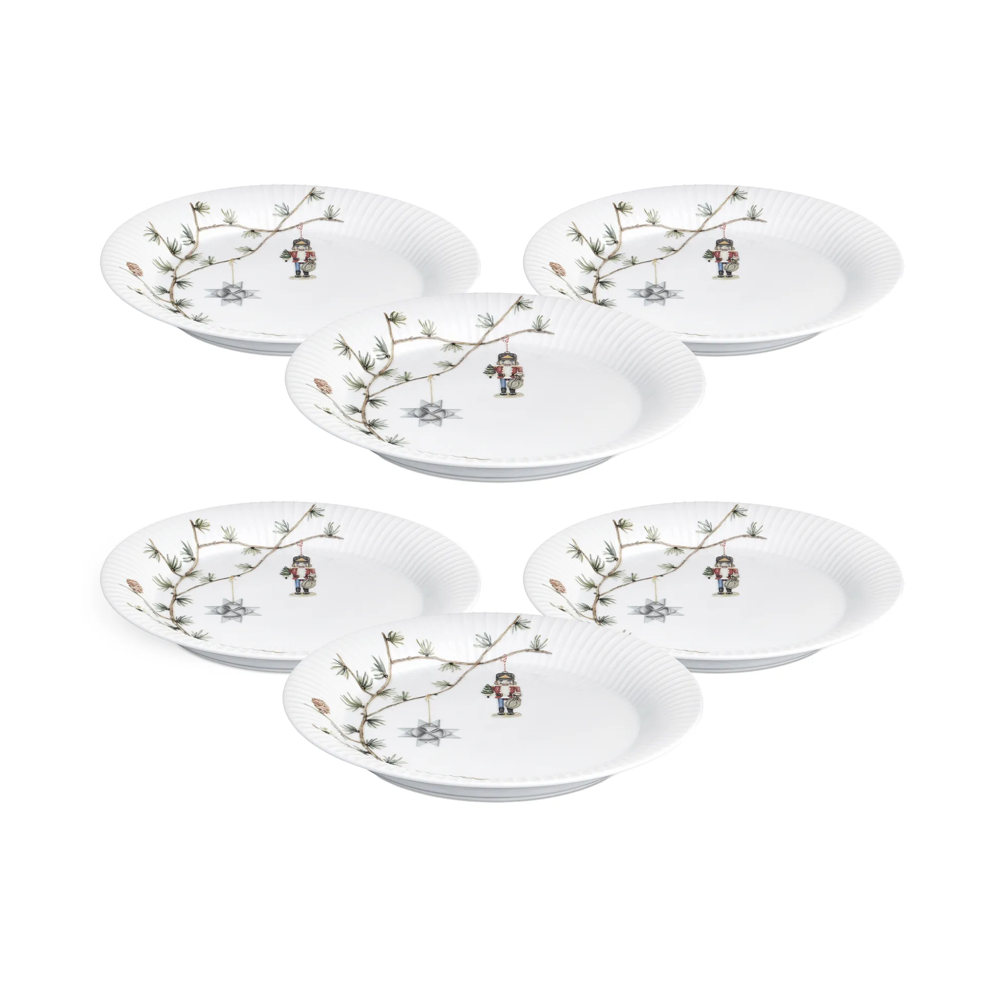 Hammershøi Christmas Teller Ø27 cm 6er-Pack,  Kähler