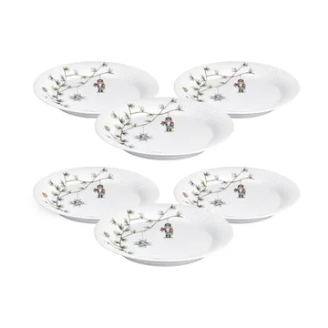 Hammershøi Christmas Teller Ø27 cm 6er-Pack - Kähler