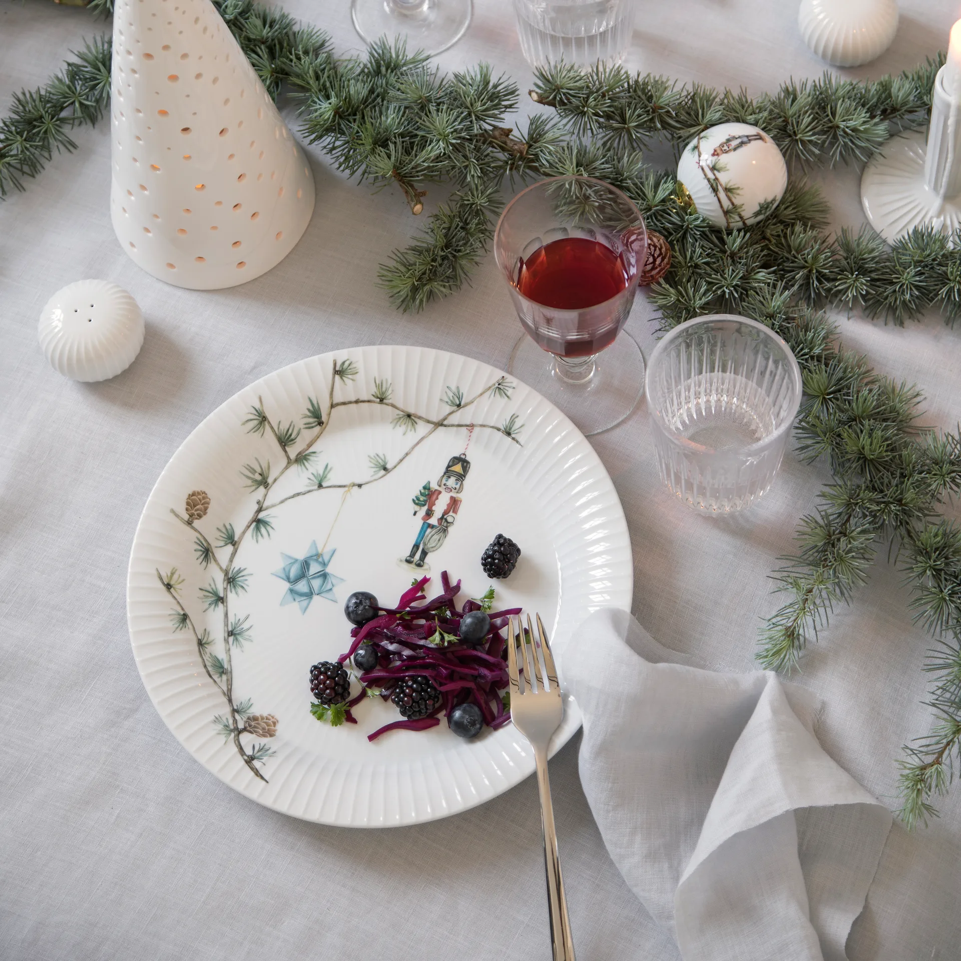 Hammershøi Christmas Teller Ø27 cm 6er-Pack,  Kähler