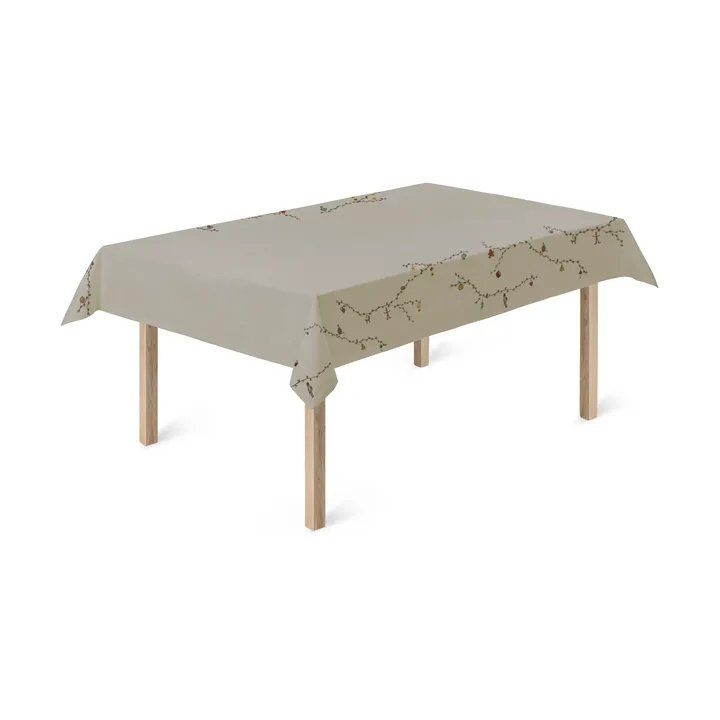 Hammershøi Christmas Tischdecke sand - 150x270 cm - Kähler