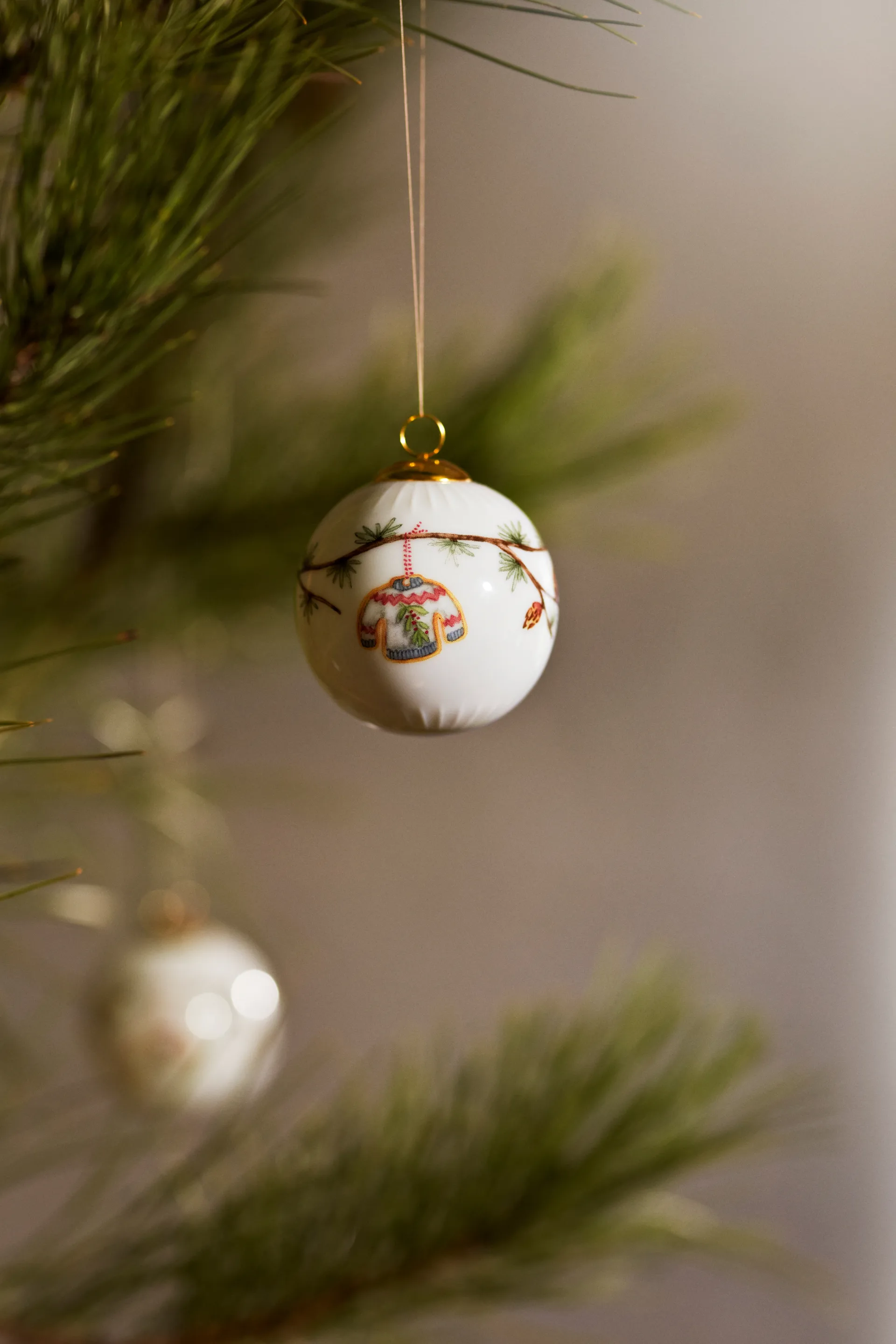 Hammershøi Christmas Weihnachtskugel Ø6 cm, 2025 Kähler