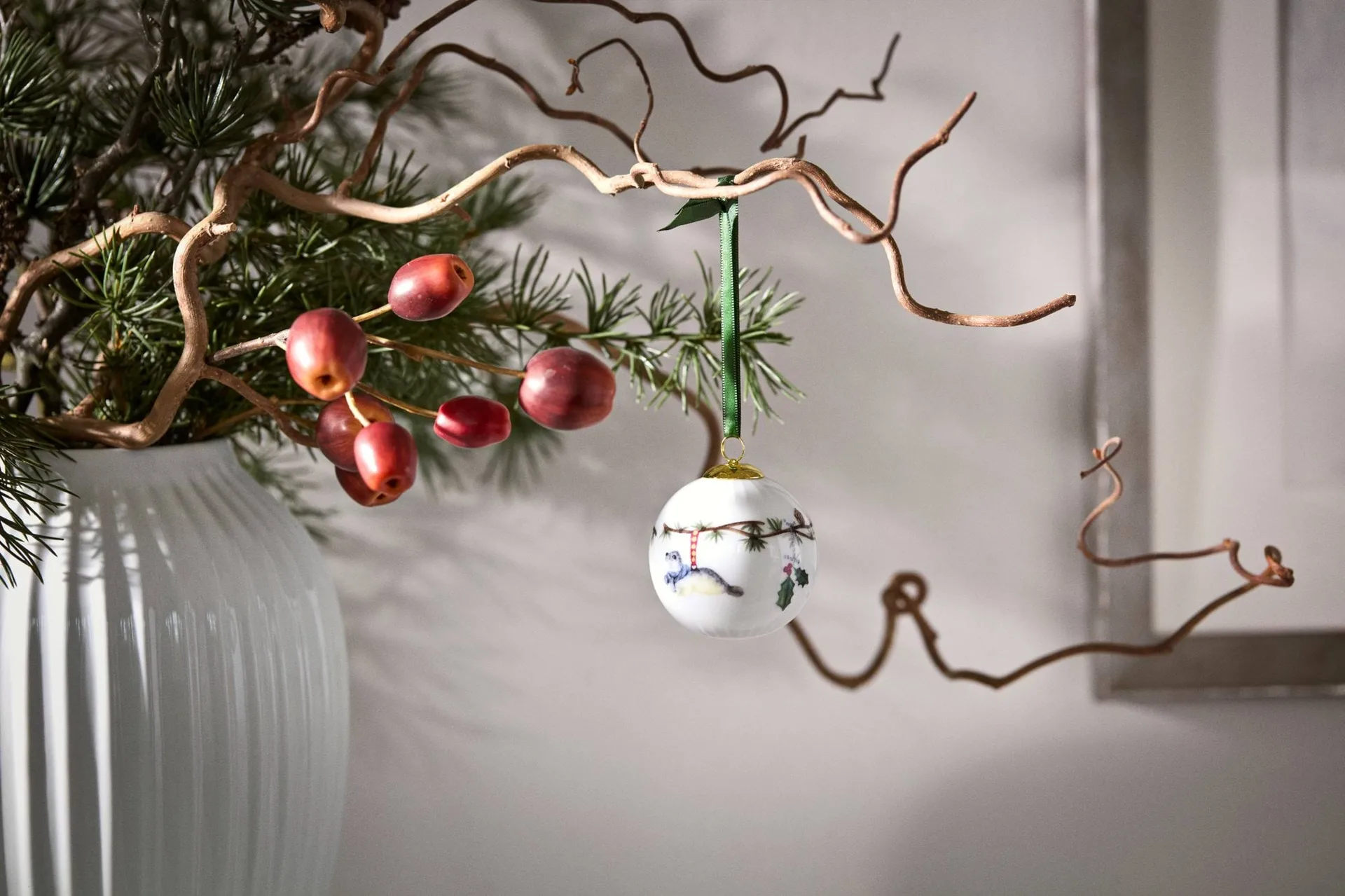 Hammershøi Christmas Weihnachtskugel Ø6 cm, 2026 Kähler