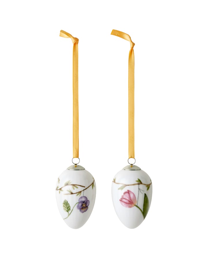 Hammershøi Easter Osteranhänger 2023 2er Pack - Höhe 8cm - Kähler