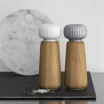 Hammershøi Gewürzmühle groß - Weiß, 18 cm - Kähler