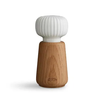 Hammershøi Gewürzmühle klein - Weiß, 14 cm - Kähler