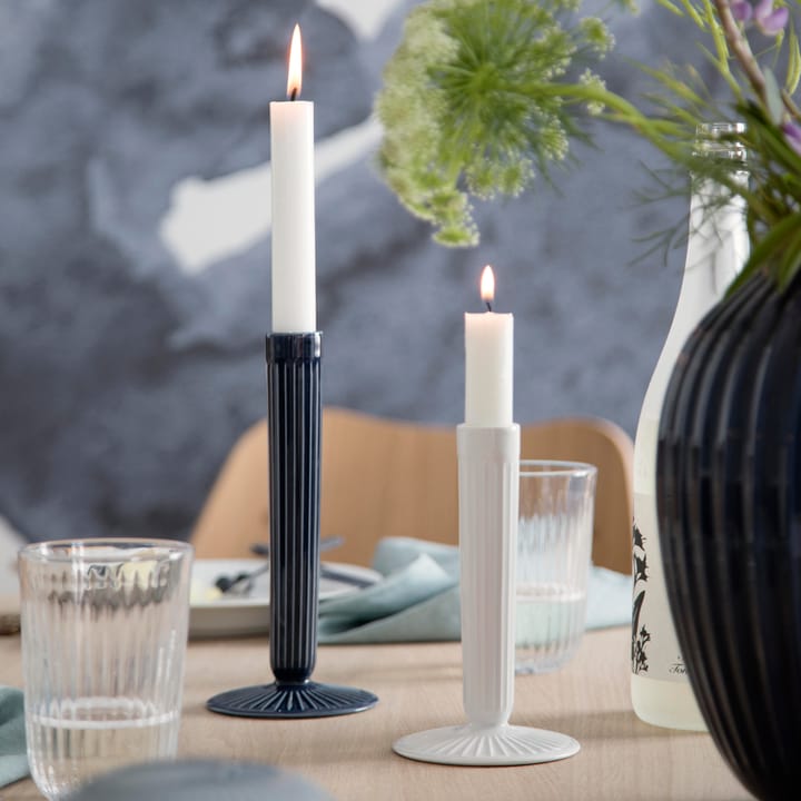 Hammershøi Kerzenhalter 17cm, Weiß Kähler