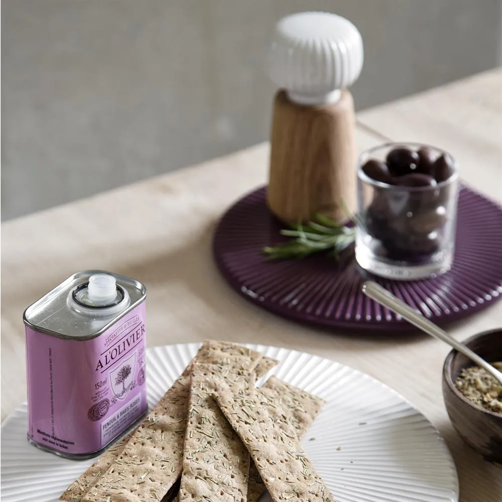 Hammershøi Salz- und Pfeffermühle klein, Weiß Kähler