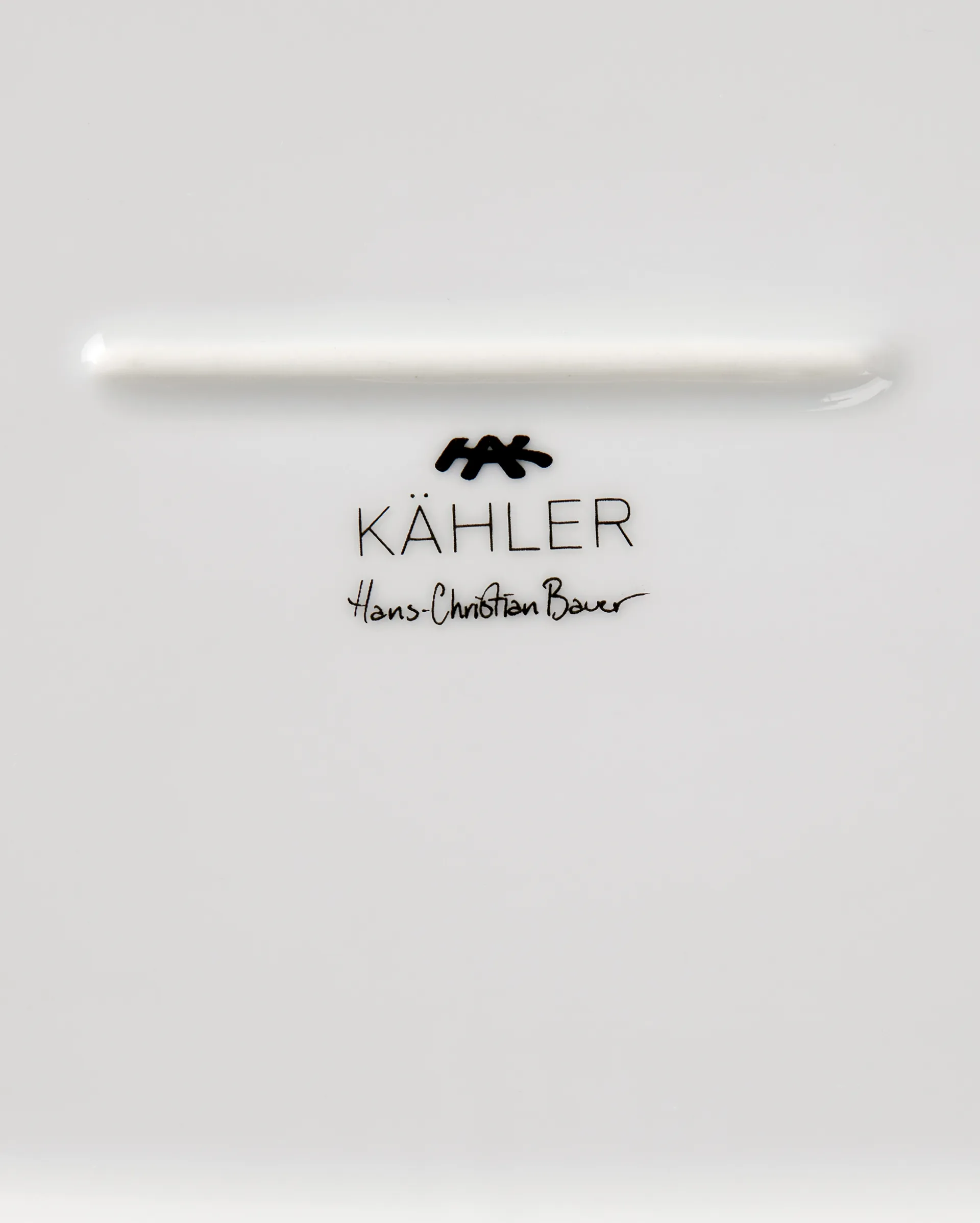 Hammershøi Servierteller oval 40 x 22,5cm, Weiß Kähler