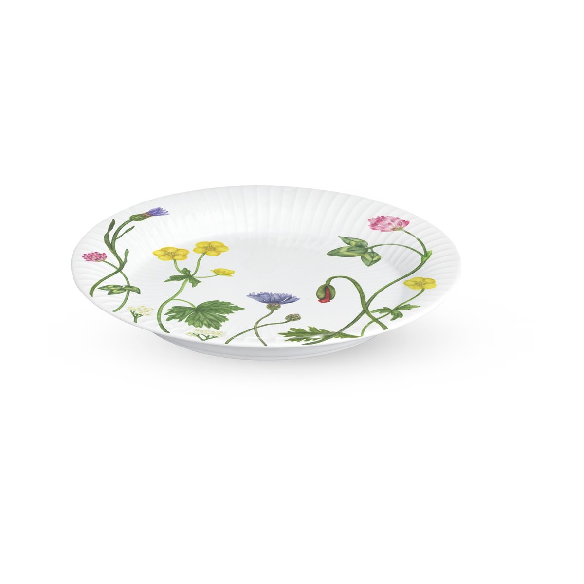 Kähler Hammershøi Summer Teller Ø22 cm Wild flowers