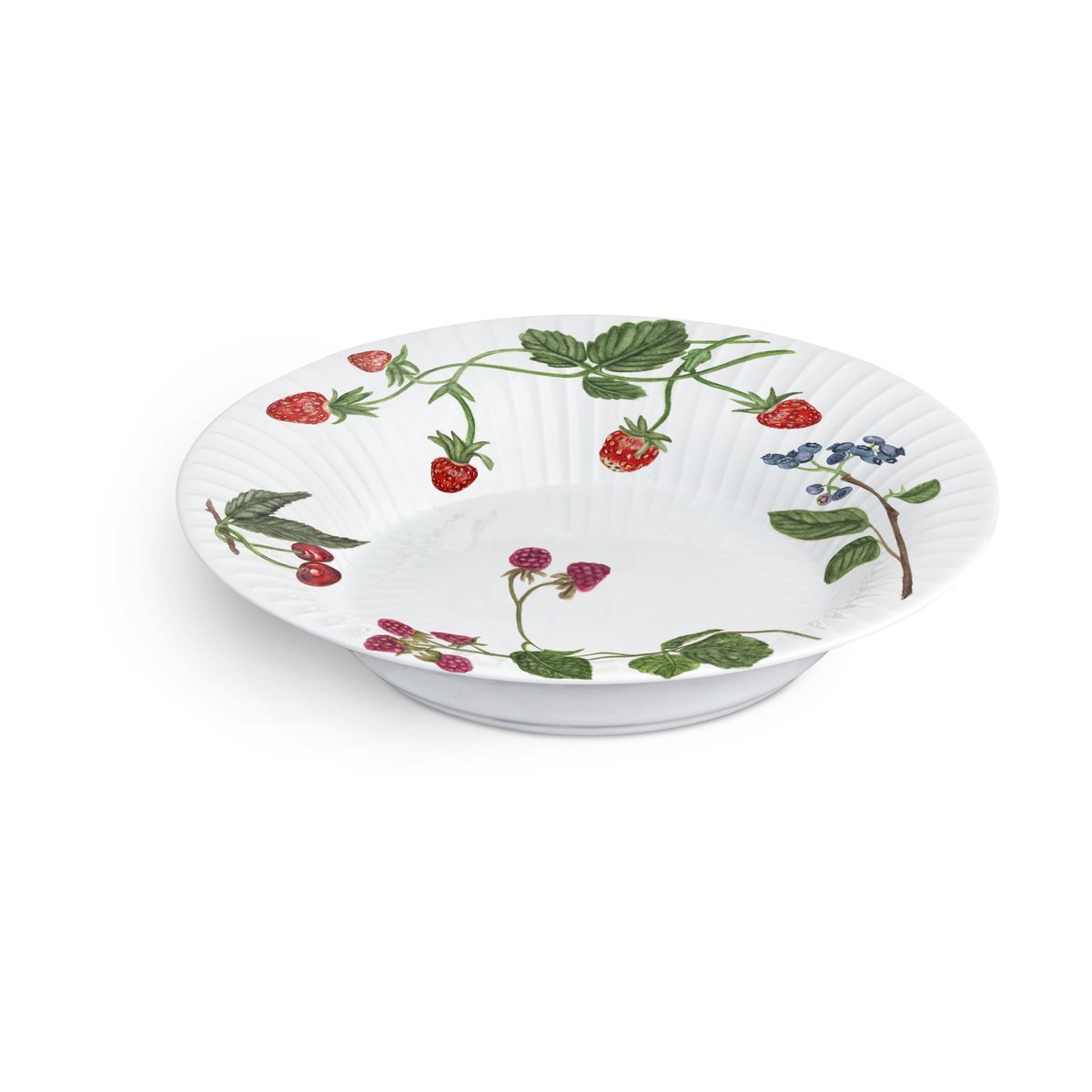 Kähler Hammershøi Summer tiefer Teller Ø21 cm Sommerbeeren