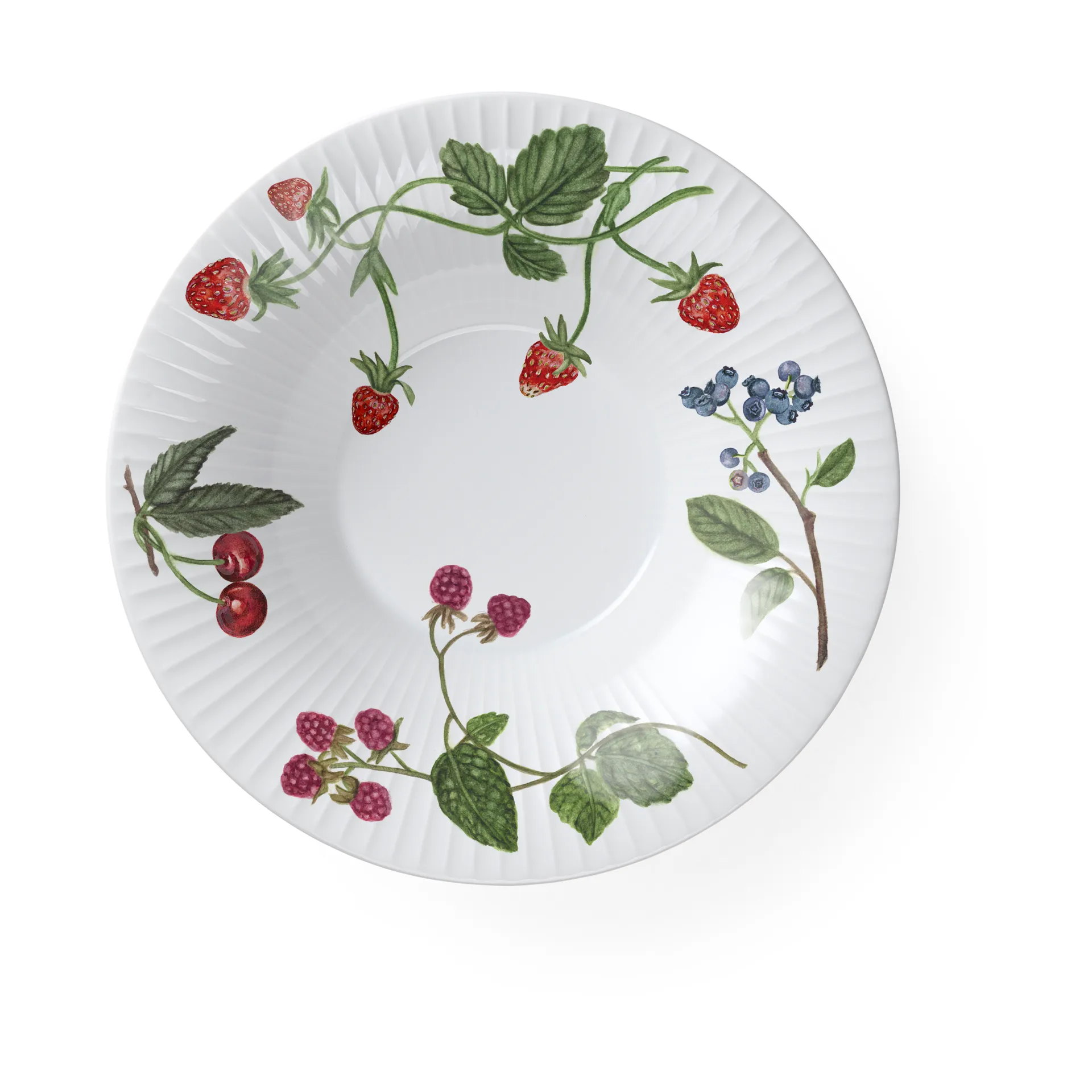 Hammershøi Summer tiefer Teller Ø21 cm, Sommerbeeren Kähler
