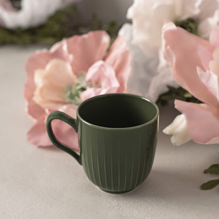 Hammershøi Tasse, Dunkelgrün Kähler