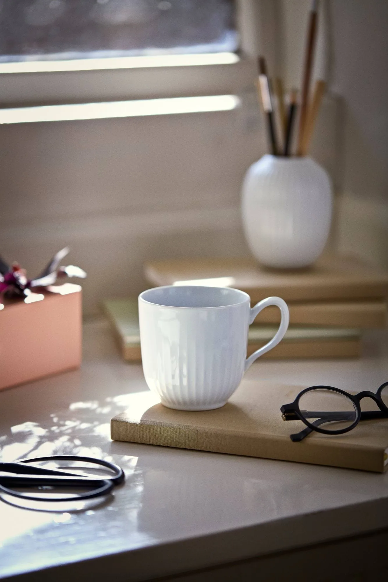Hammershøi Tasse, Weiß, 25 cl Kähler
