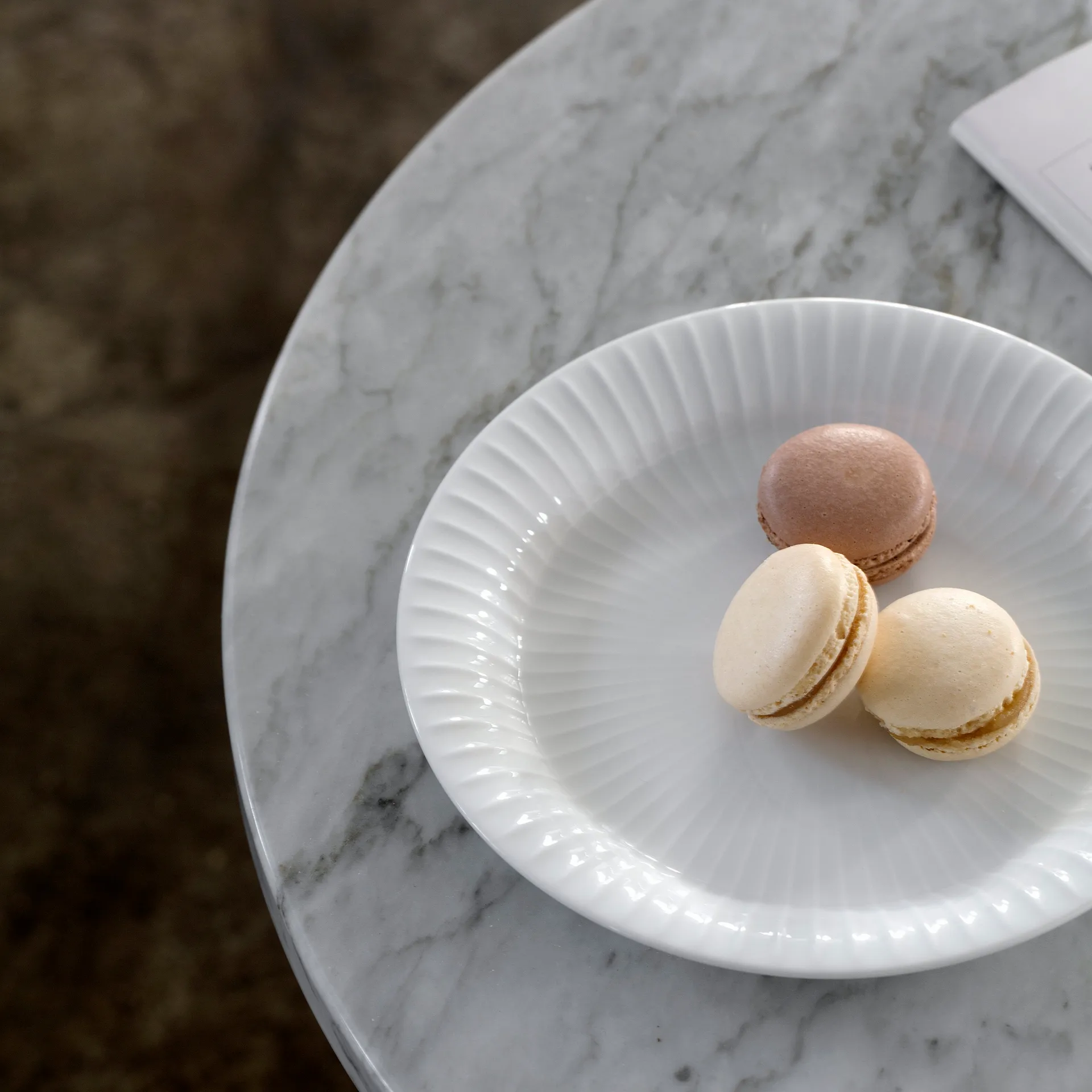 Hammershøi Teller weiß, Ø 22cm Kähler