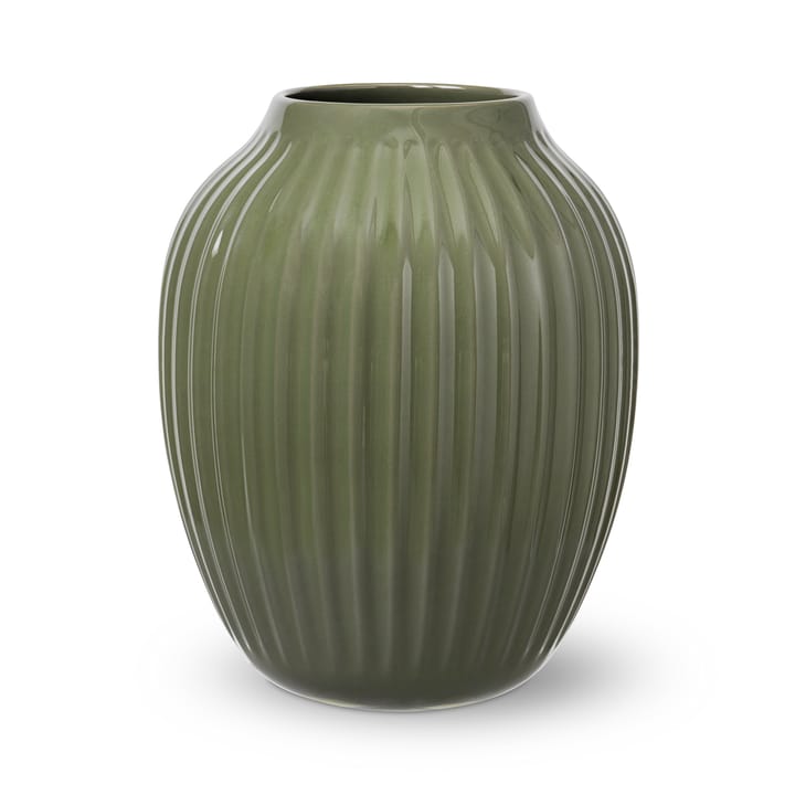 Hammershøi Vase groß - Dunkelgrün - Kähler