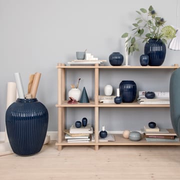 Hammershøi Vase mittel - Indigo - Kähler