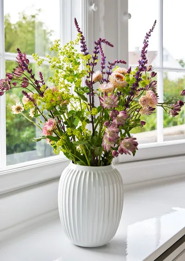 Hammershøi Vase mittel - Weiß - Kähler