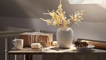 Hammershøi Vase mittel - Weiß - Kähler