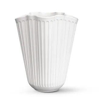 Hammershøi Vase unfold - Weiß, 16,5 cm - Kähler