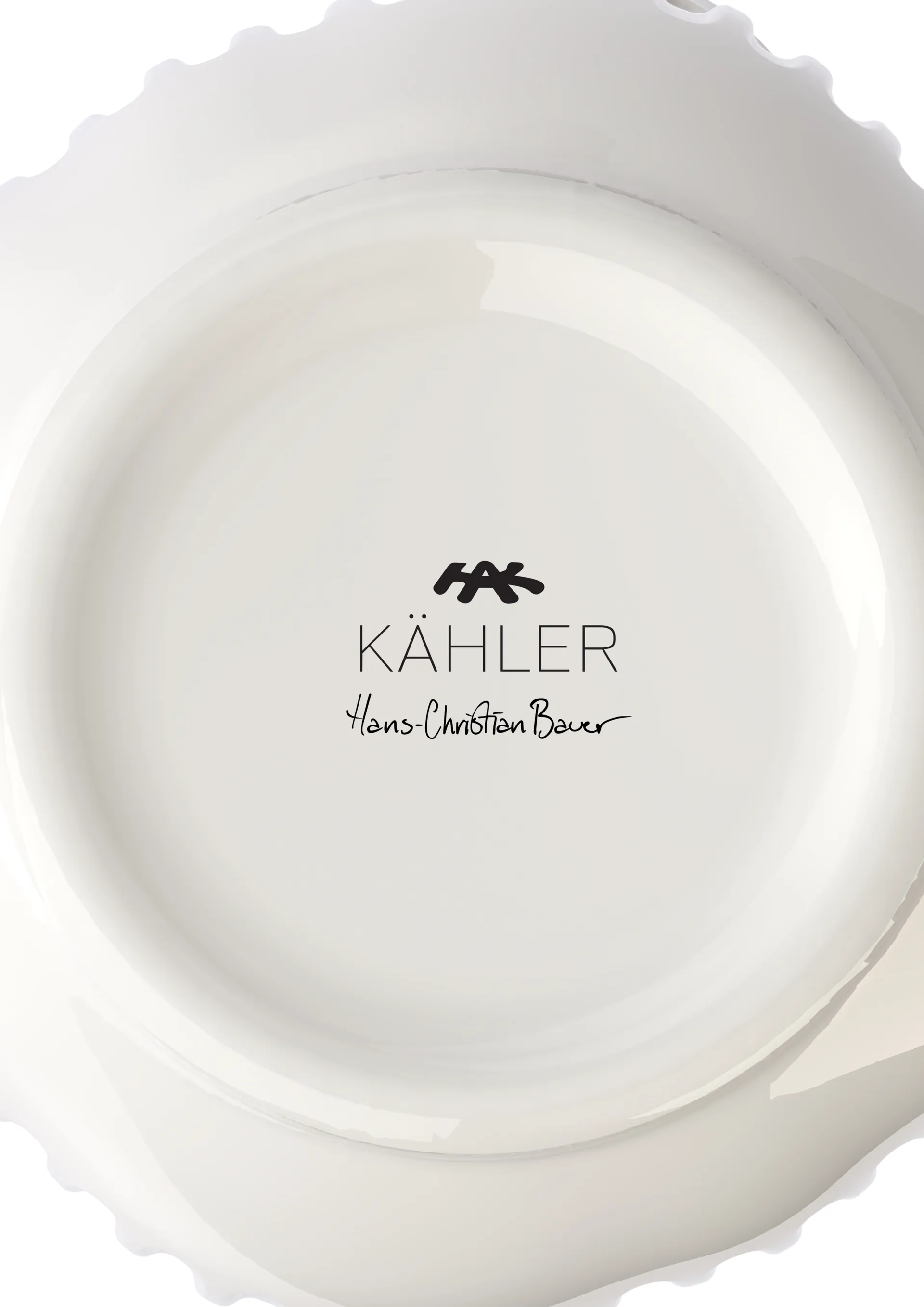 Hammershøi Vase unfold, Weiß, 16,5 cm Kähler