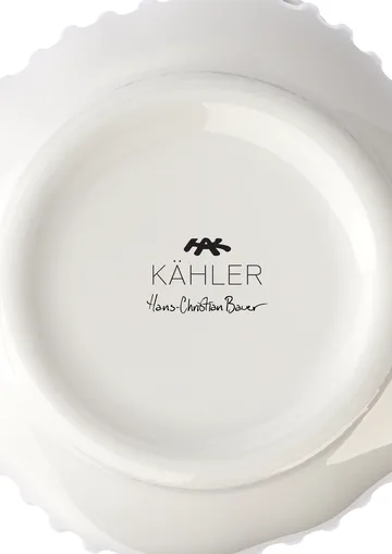 Hammershøi Vase unfold - Weiß, 20,5 cm - Kähler