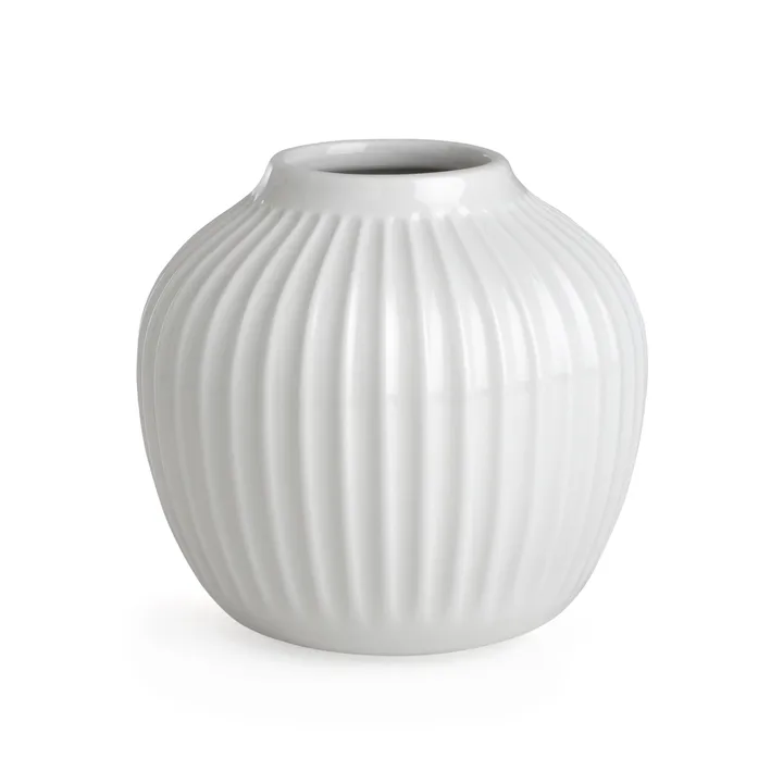 Hammershøi Vase - Weiß, klein 13 cm - Kähler