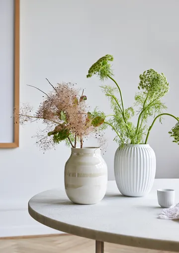 Hammershøi Vase - Weiß, mittel 21 cm - Kähler