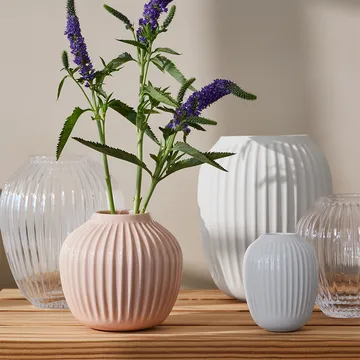 Hammershøi Vase - Weiß, mittel 21 cm - Kähler