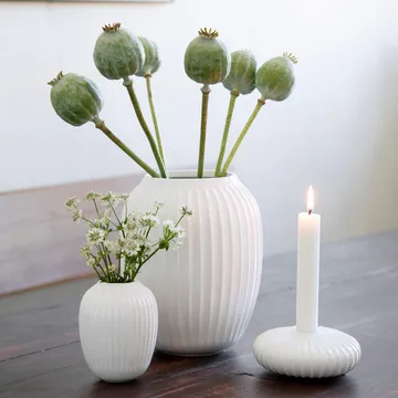 Hammershøi Vase - Weiß, mittel 21 cm - Kähler