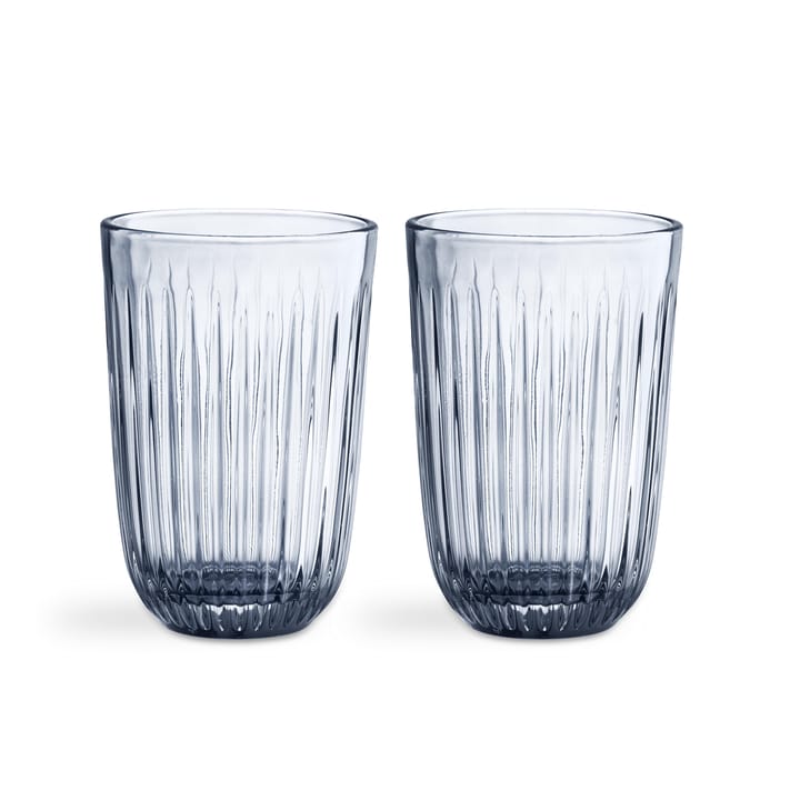 Hammershøi Wasserglas 33cl, 2er Pack - Indigo - Kähler