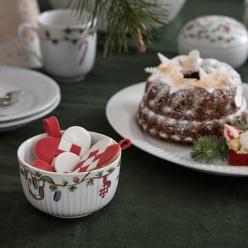 Hammershøi Weihnachtsschale Ø12cm - Weiß - Kähler