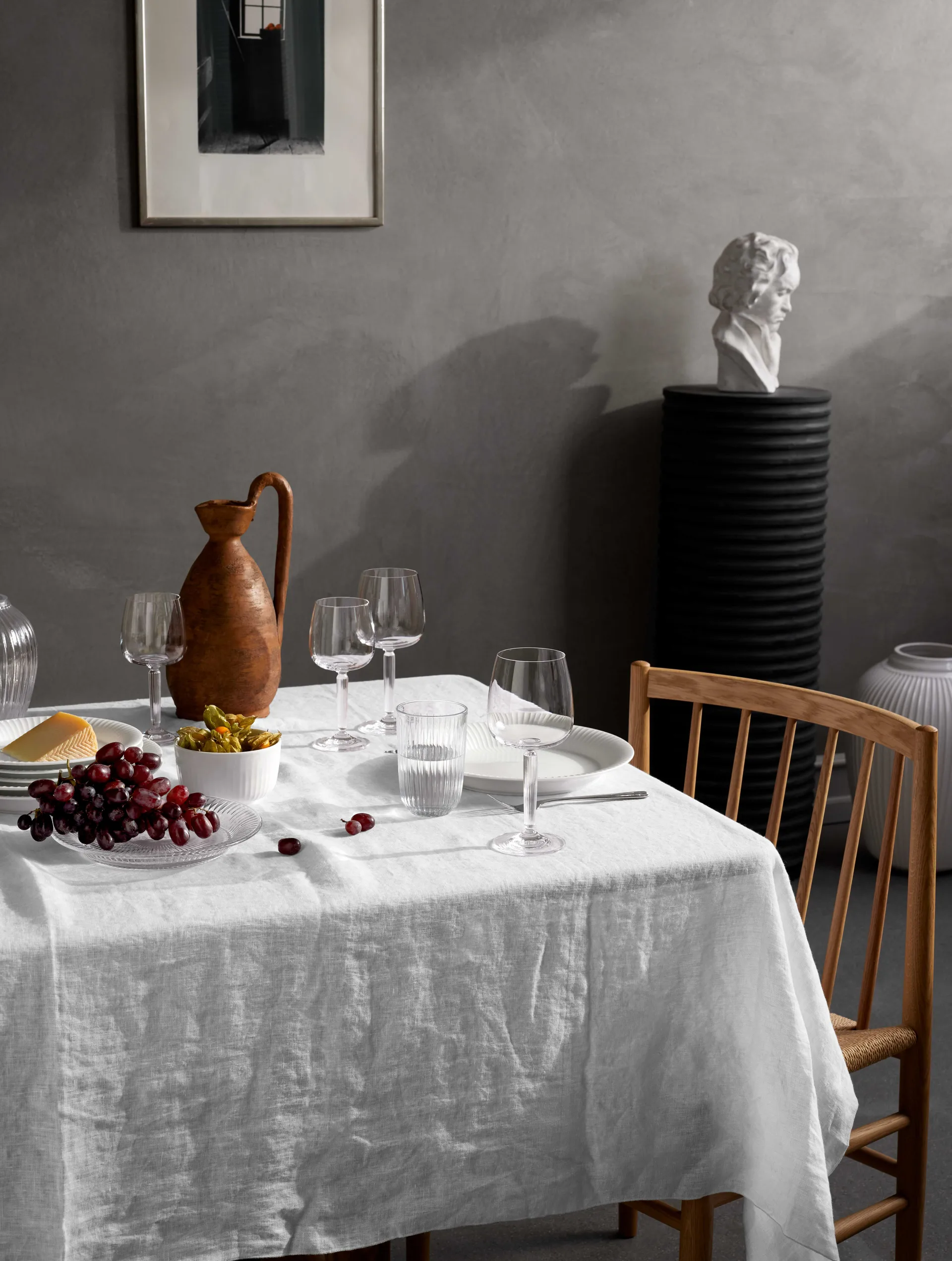 Hammershøi Weißweinglas 35cl 2er Pack, Klar Kähler