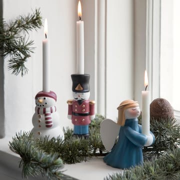 Kähler Christmas Porzellanfigur Zinnsoldat - Rot-blau-weiß - Kähler