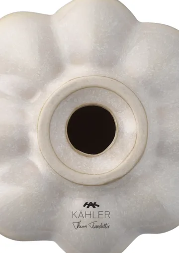 Kantarell Kerzenhalter - Sand, 10 cm - Kähler