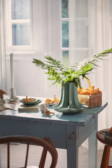 Kantarell Kerzenhalter - Sand, 10 cm - Kähler