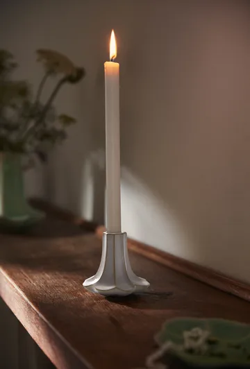 Kantarell Kerzenhalter - Sand, 10 cm - Kähler