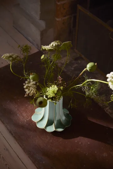 Kantarell Vase - Grün, 20,5 cm - Kähler