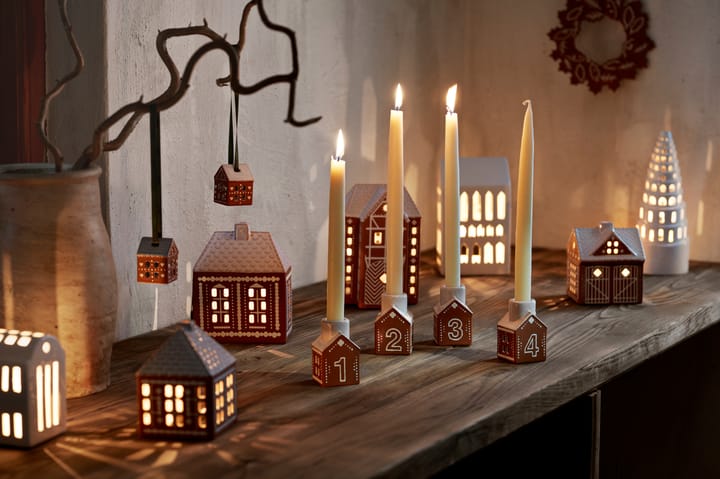 Lebkuchen Anhänger 5 cm 2er-Pack, Braun Kähler