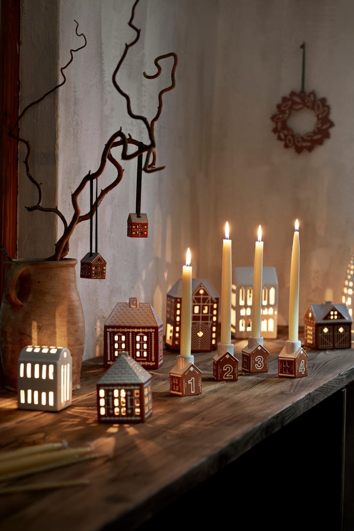 Lebkuchen Anhänger 5 cm 2er-Pack, Braun Kähler