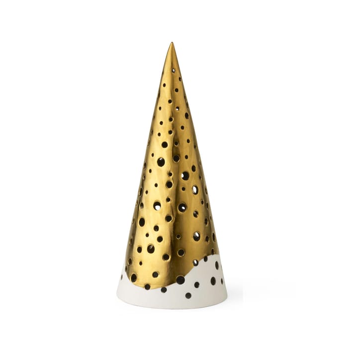 Nobili Kerzenhalter klein - Gold-weiß - Kähler