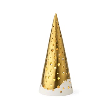 Nobili Kerzenhalter klein - Gold-weiß - Kähler