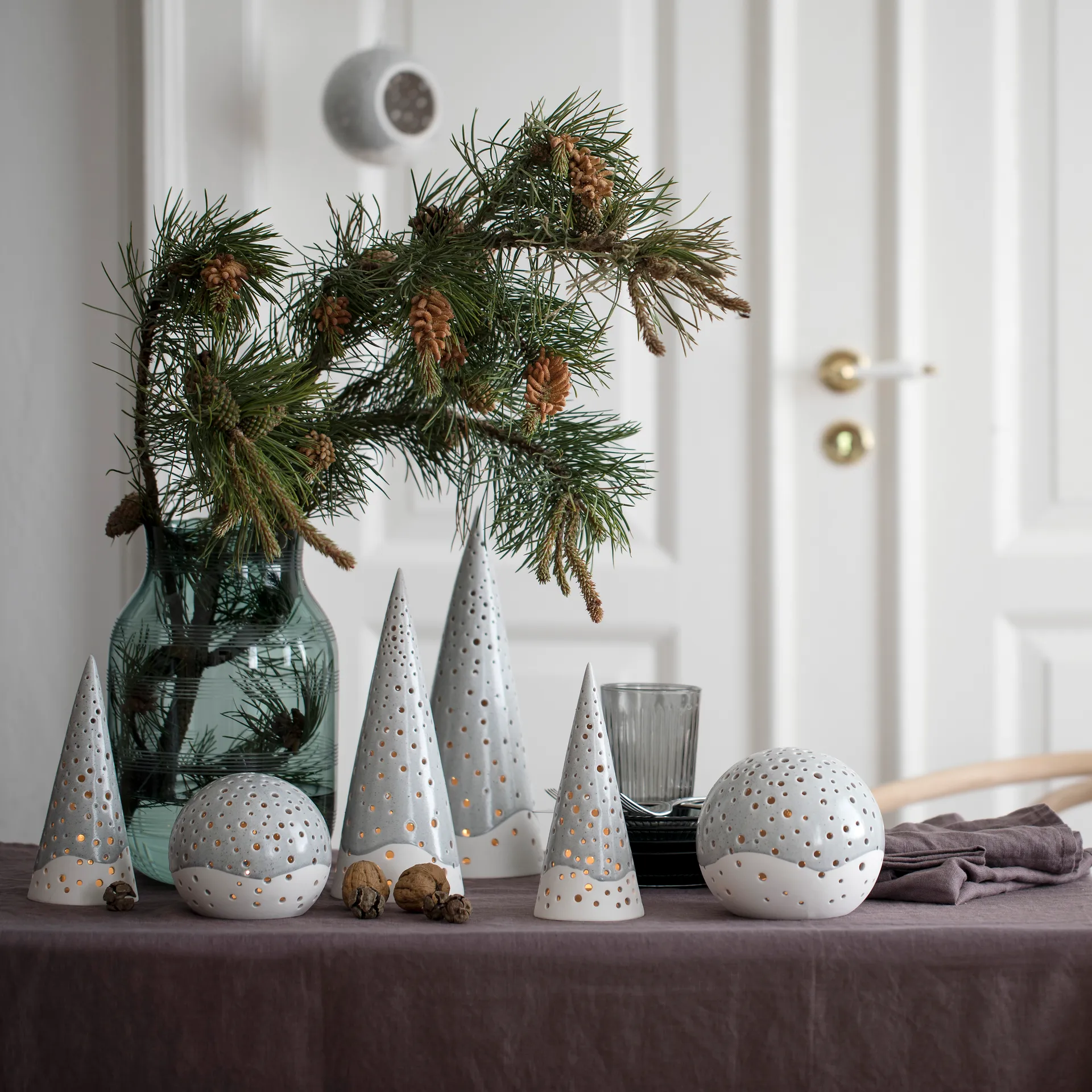 Nobili Schneekugel grau, Klein Kähler