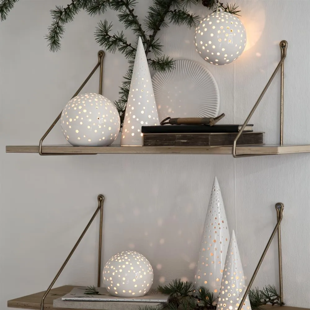 Nobili Schneekugel weiß, Groß Kähler