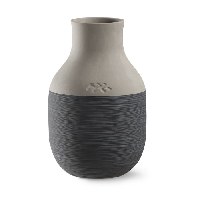 Omaggio Circulare Vase H12.5 cm - Anthrazitgrau - Kähler