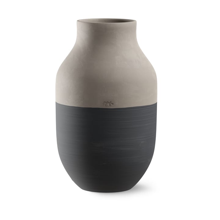 Omaggio Circulare Vase H31 cm - Anthrazitgrau - Kähler