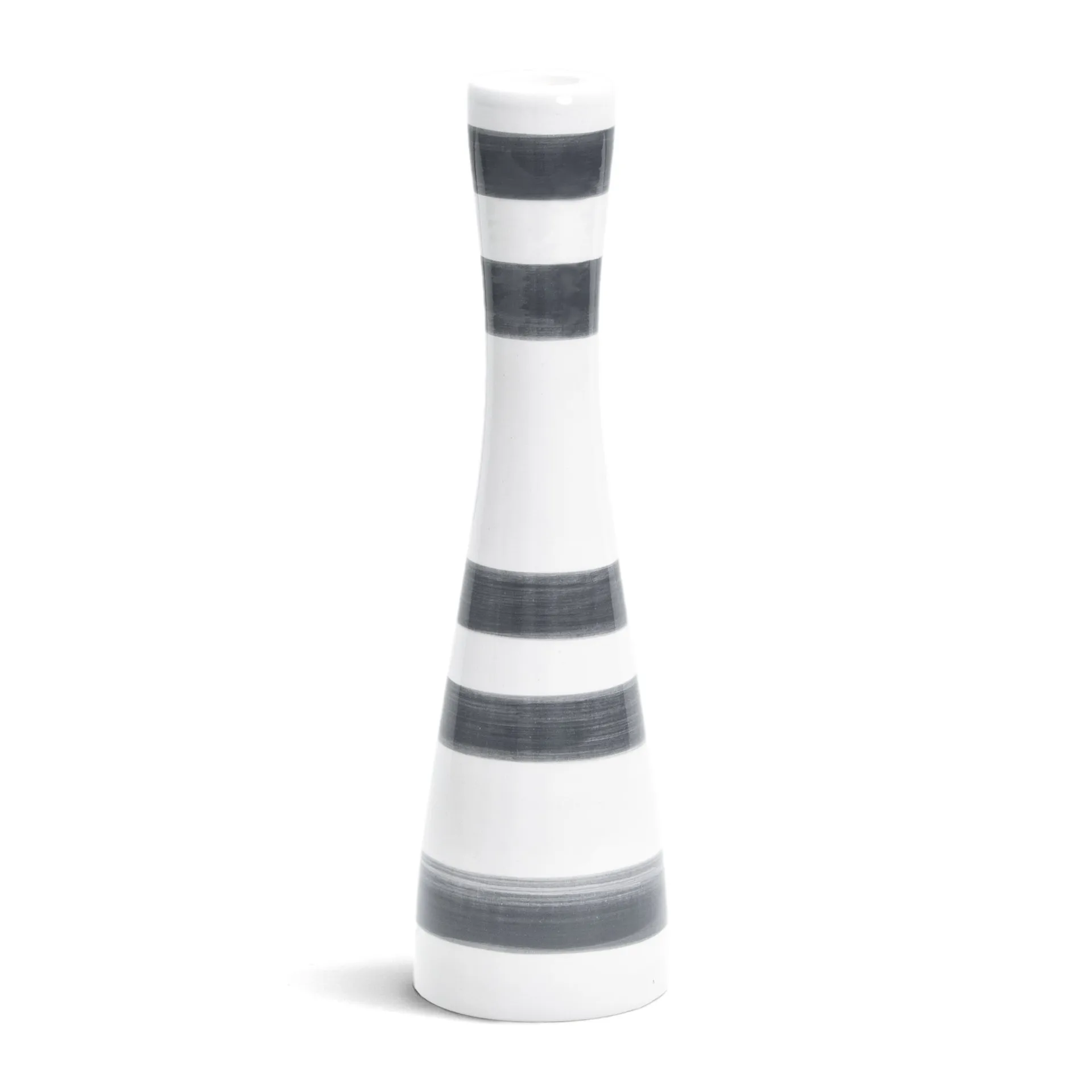 Omaggio Kerzenleuchter groß, Granitgrau Kähler