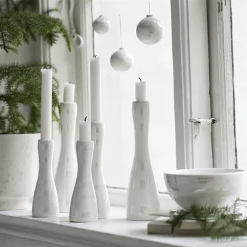 Omaggio Kerzenleuchter klein - Perlmutt - Kähler